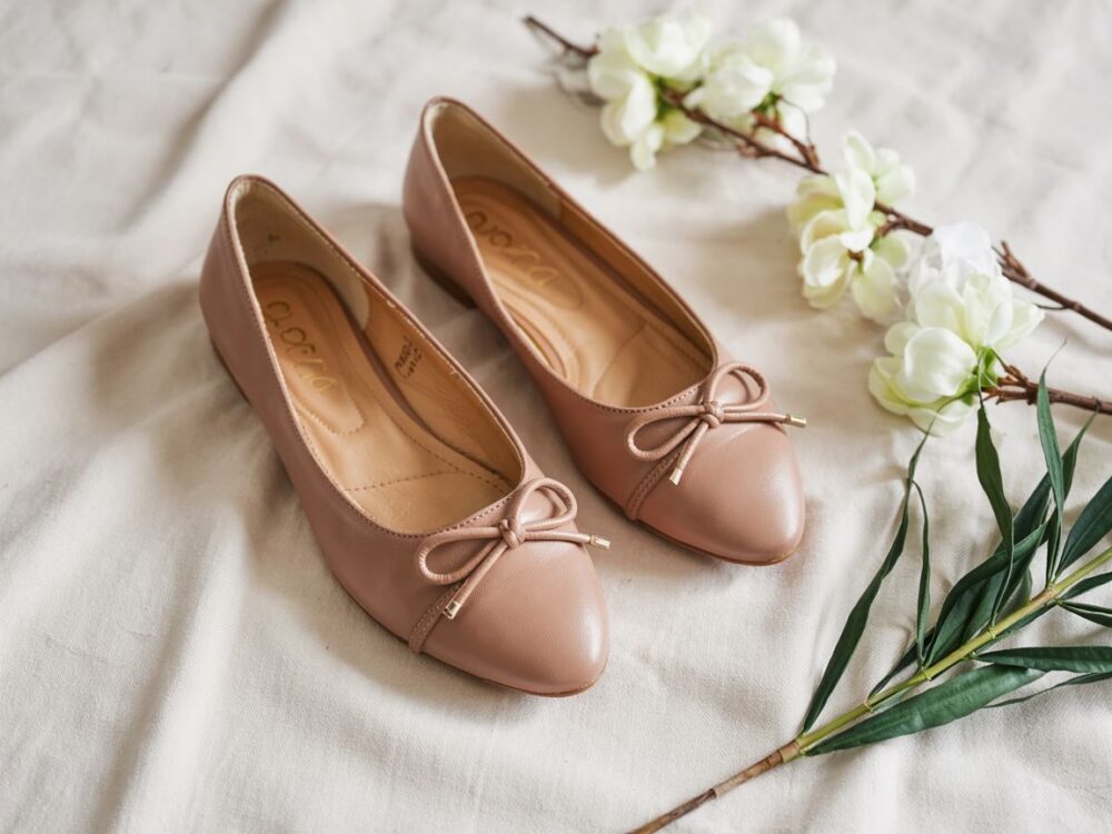 baleriny damskie modne
