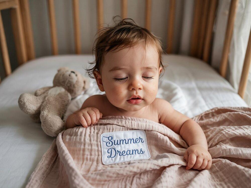 bawełniany kocyk dziecięcy