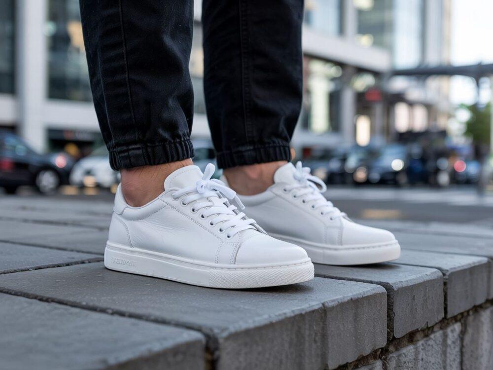 białe buty męskie
