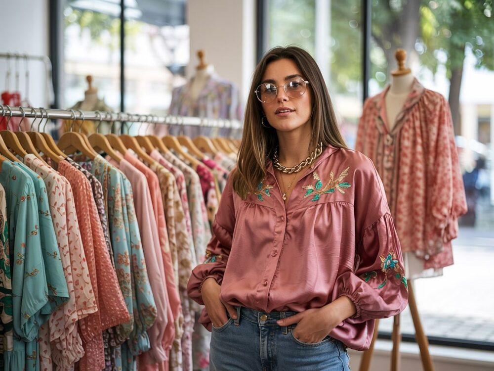 bluzki na manekinach