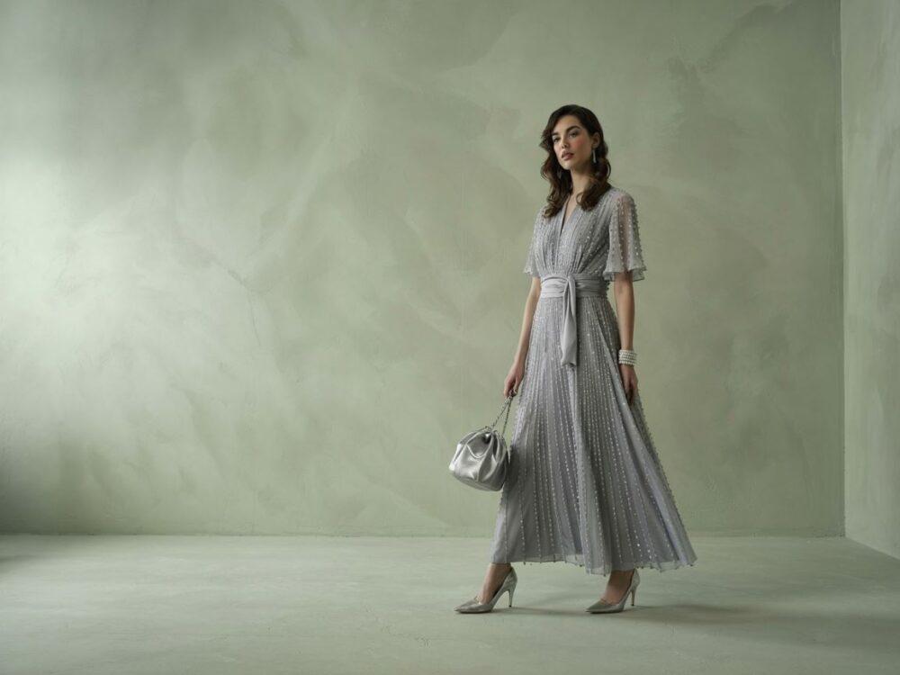 buty i torebka do srebrnej kreacji