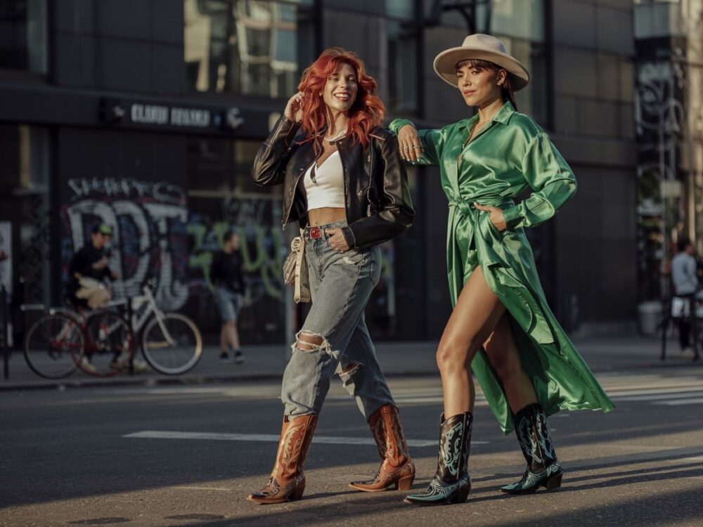 buty kowbojskie w modzie