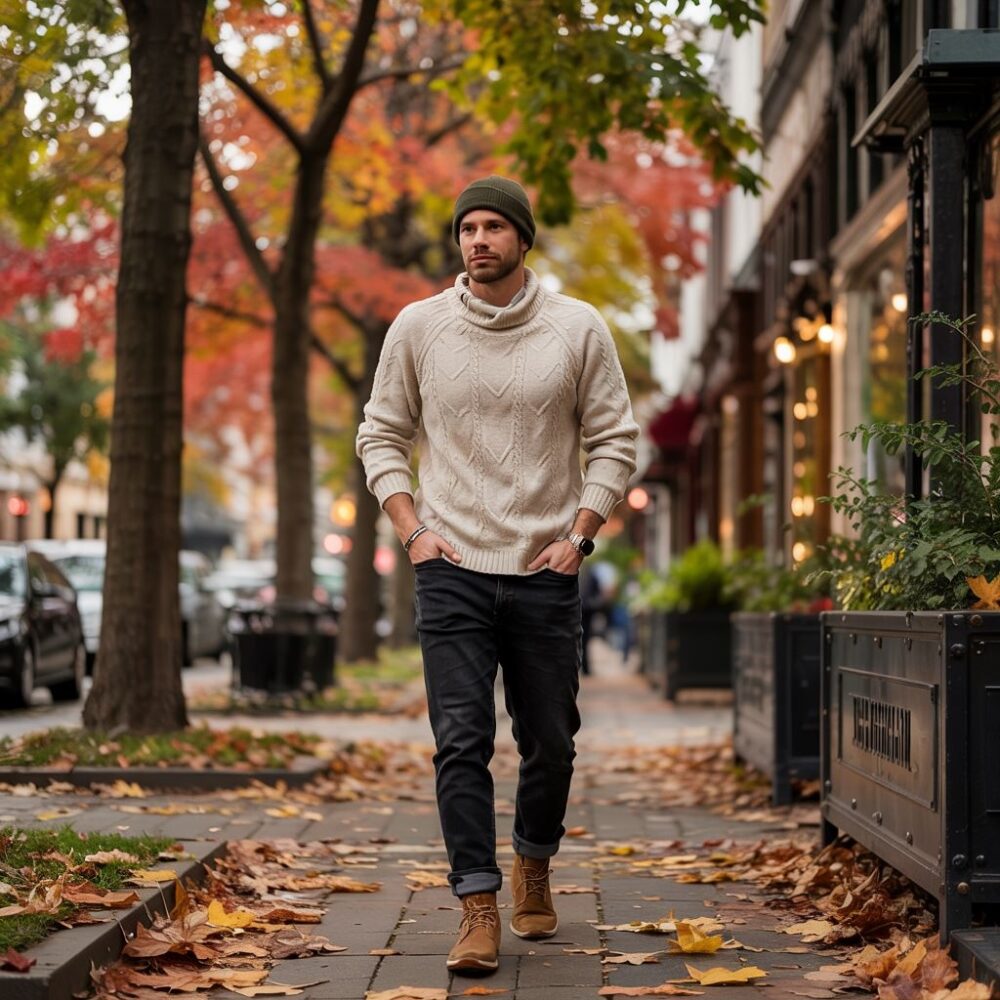 ciepłe kolory jesieni mody