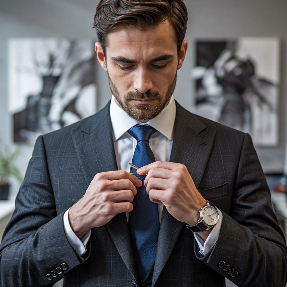 detal spinki do krawata