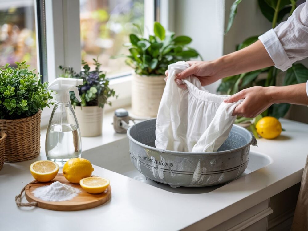 domowe wybielanie ubrania