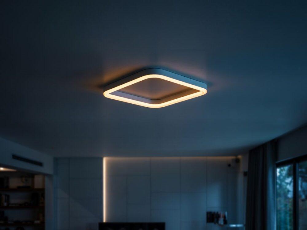 flicker LED w lampie