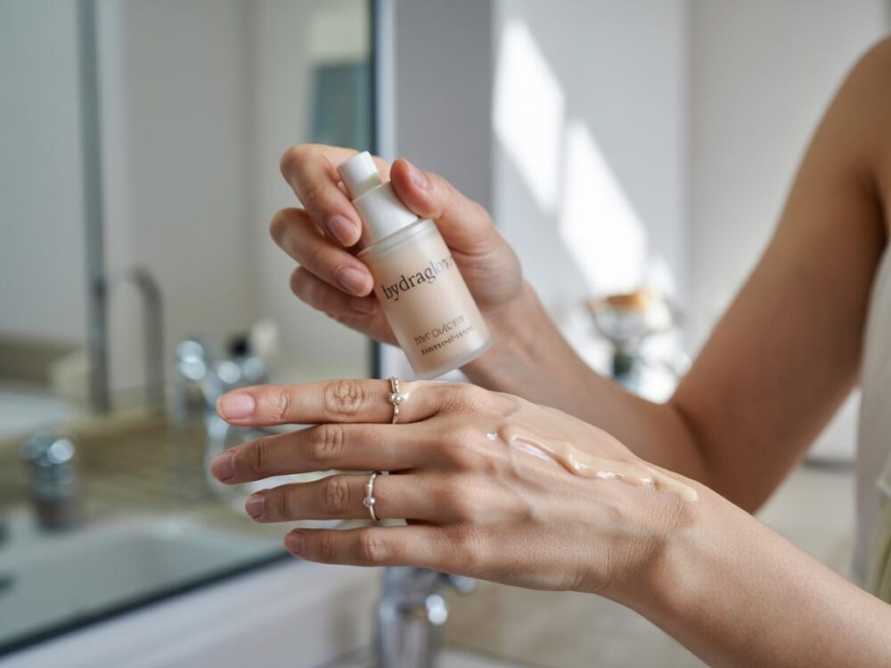 gładka skóra twarzy