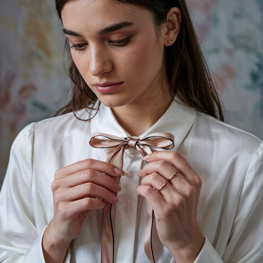 instrukcja wiązania kokardy