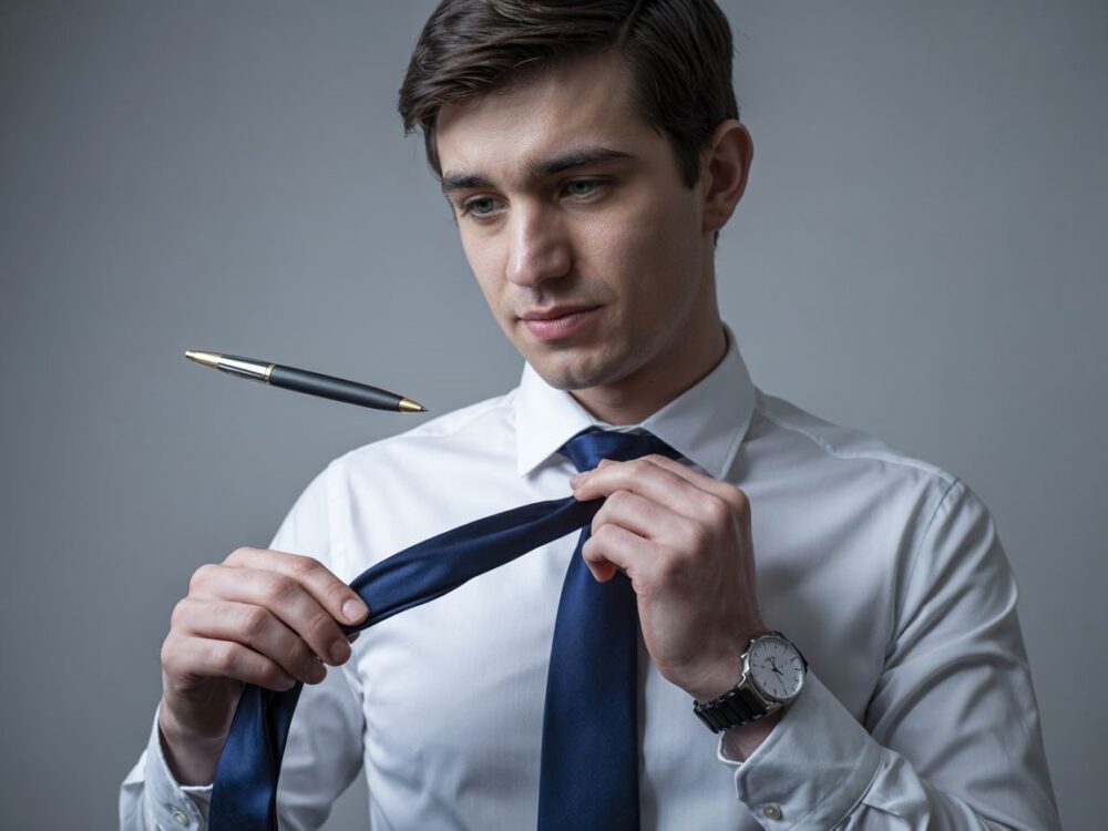 instrukcja wiązania krawata