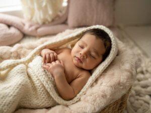 kocyk z polaru dla niemowląt