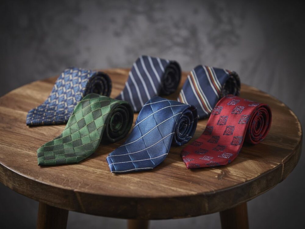 kolorowe krawaty męskie