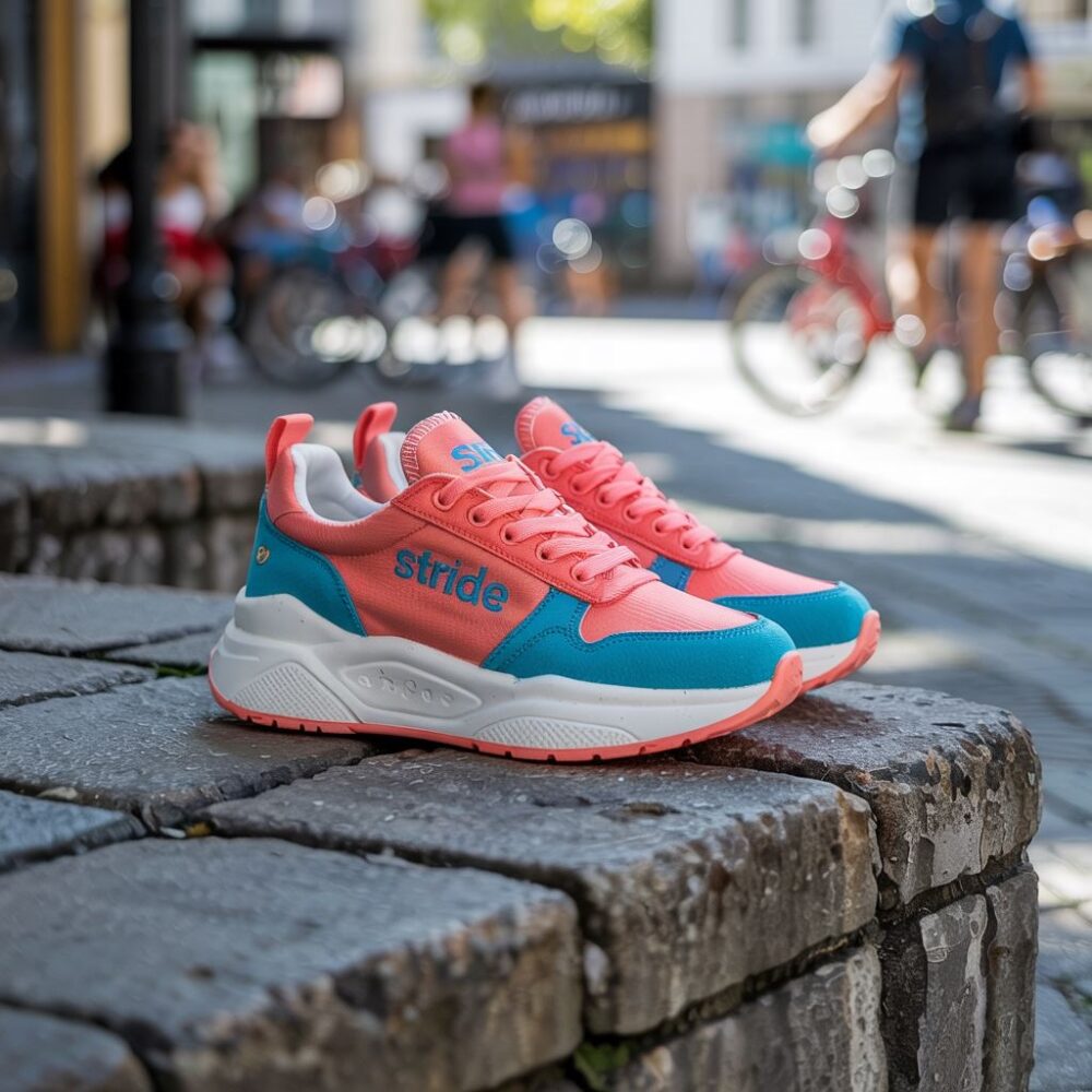 kolorowe sneakersy dla kobiet