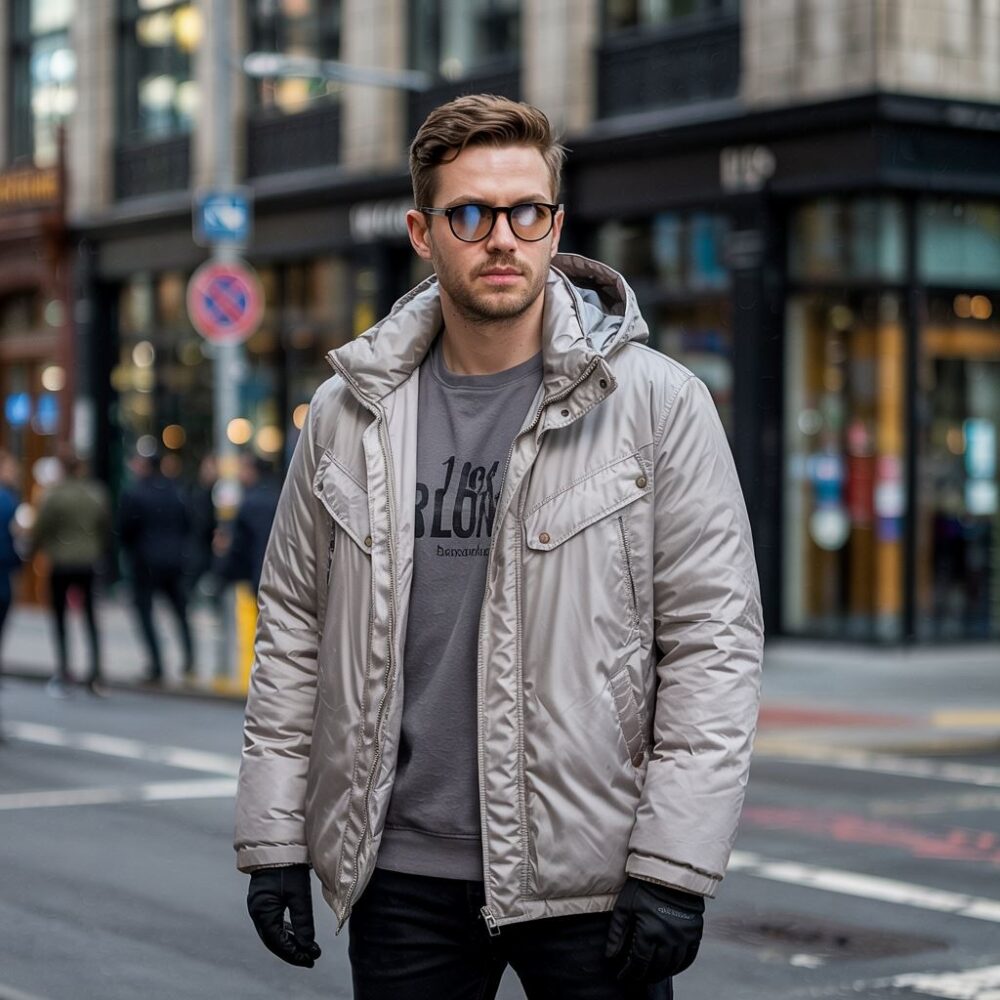 kurtka zimowa męska