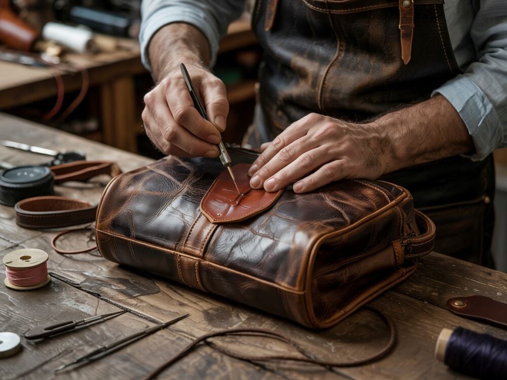 łatka na uszkodzonej torebce