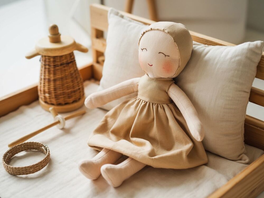 materiały do szycia lalki waldorfskiej