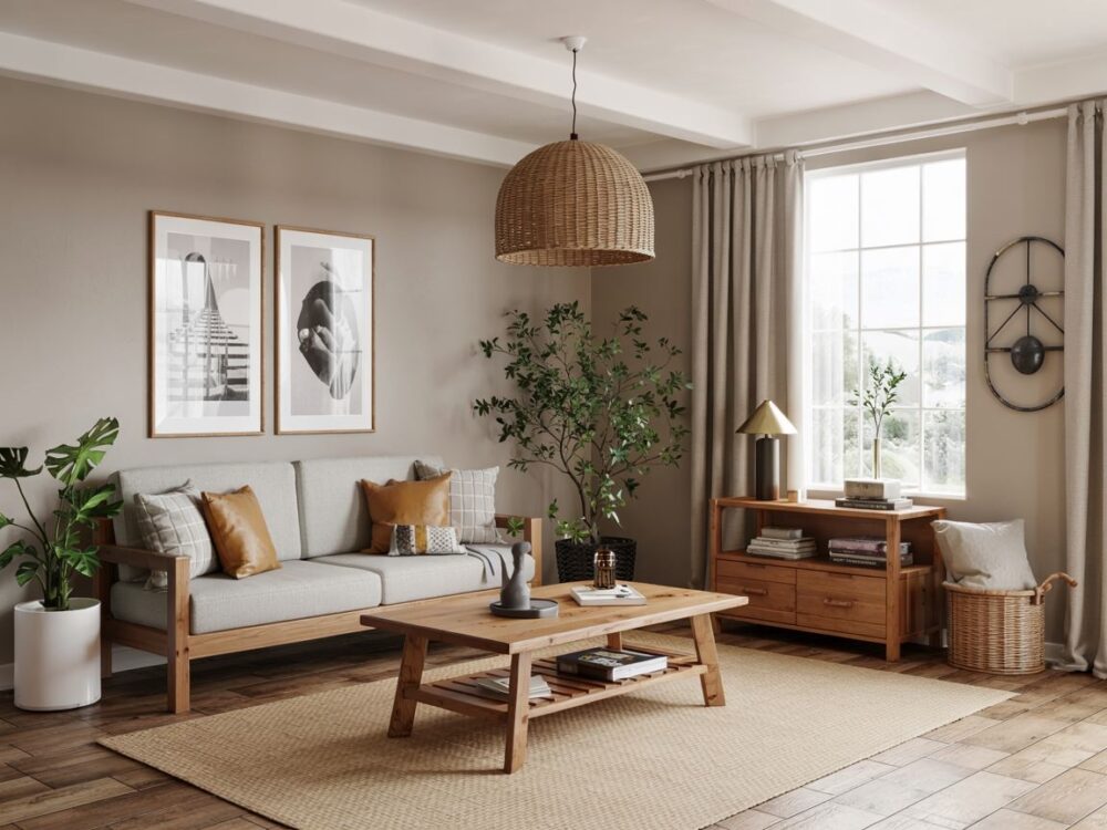 meble dąb rustykalny