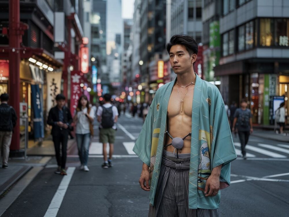 męska moda japońska