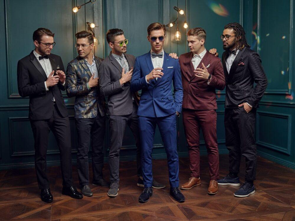 męska stylizacja imprezowa