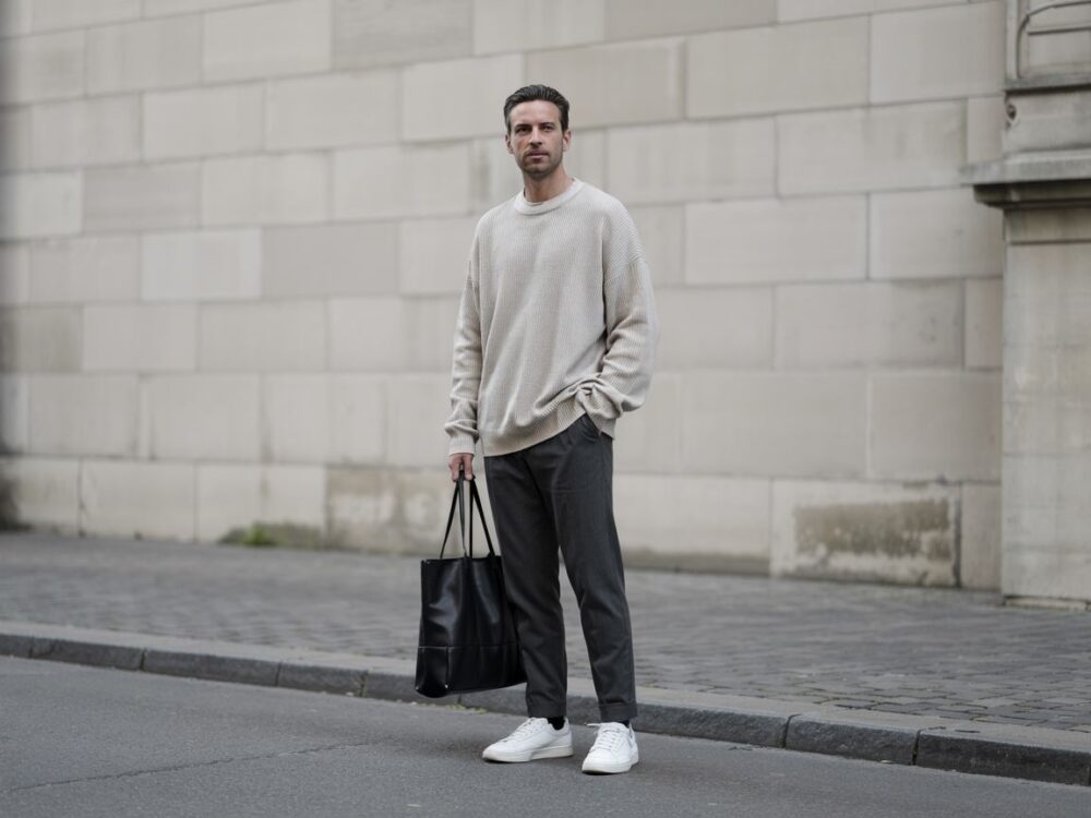 minimalistyczny styl męski