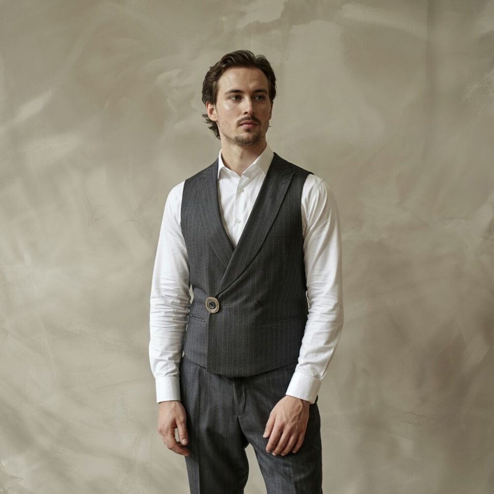 modna kamizelka męska