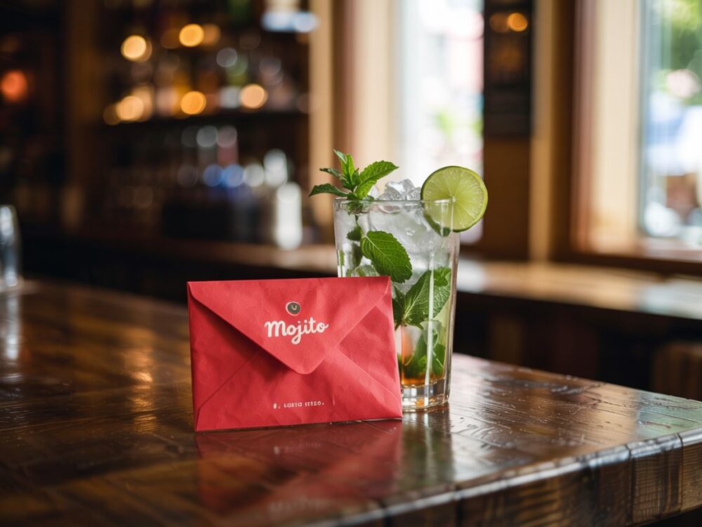 modna kopertówka na białym tle