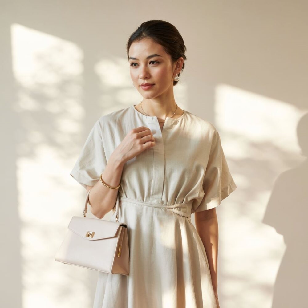 modna torebka do jasnej sukienki