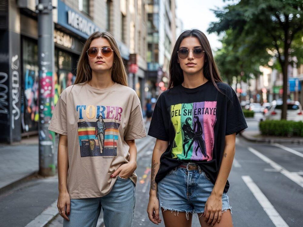 modne koszulki damskie