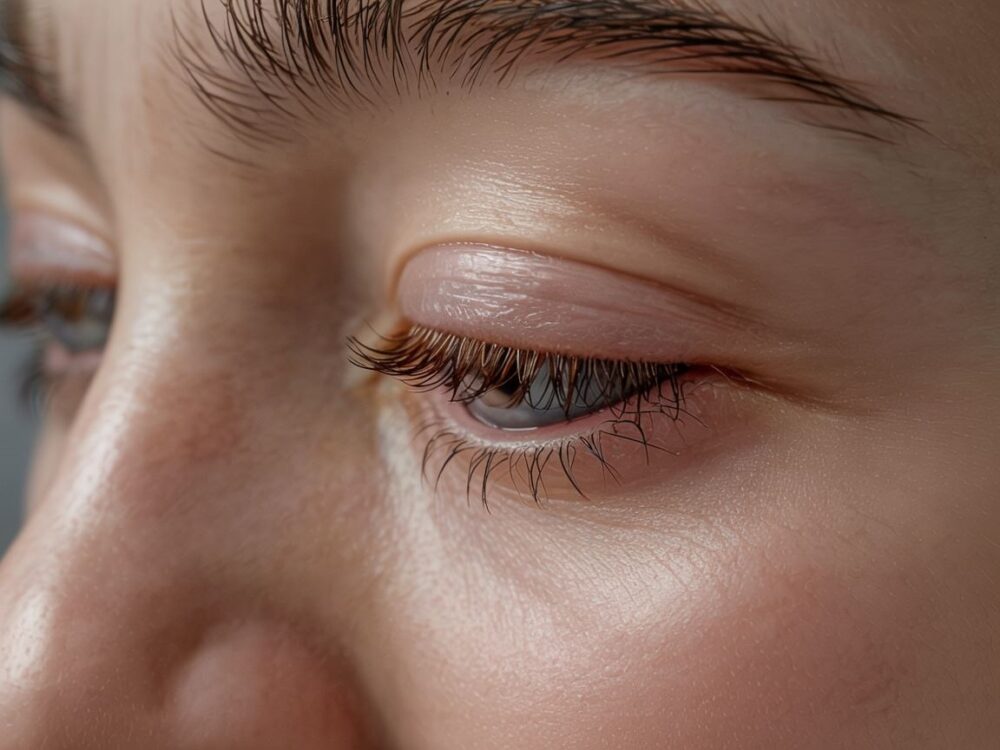 naturalne rzęsy z bliska