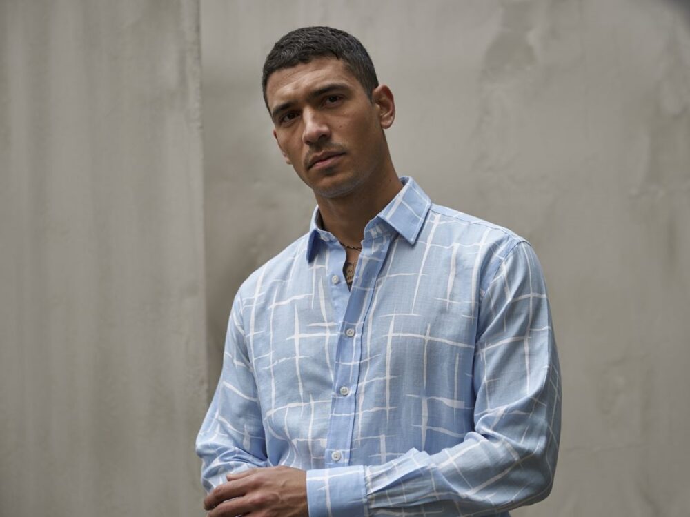 nowoczesna koszula dla mężczyzn