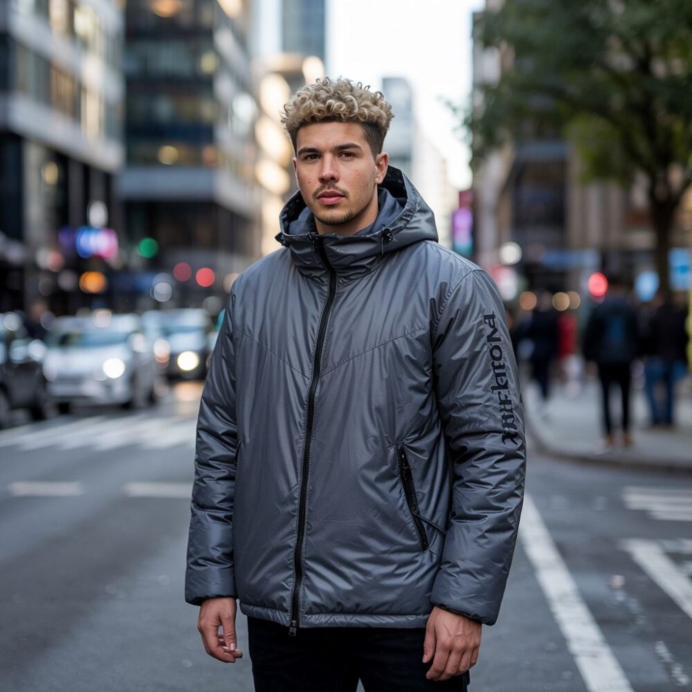 nowoczesna kurtka zimowa