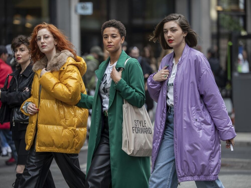 nowoczesna moda uliczna dla kobiet