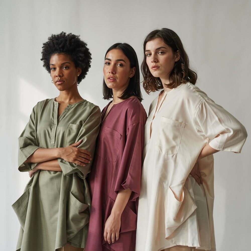 nowoczesna tunika kobieca