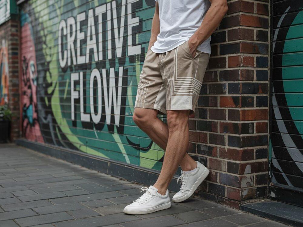 nowoczesne spodenki męskie
