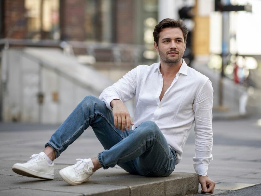 nowoczesny look męski