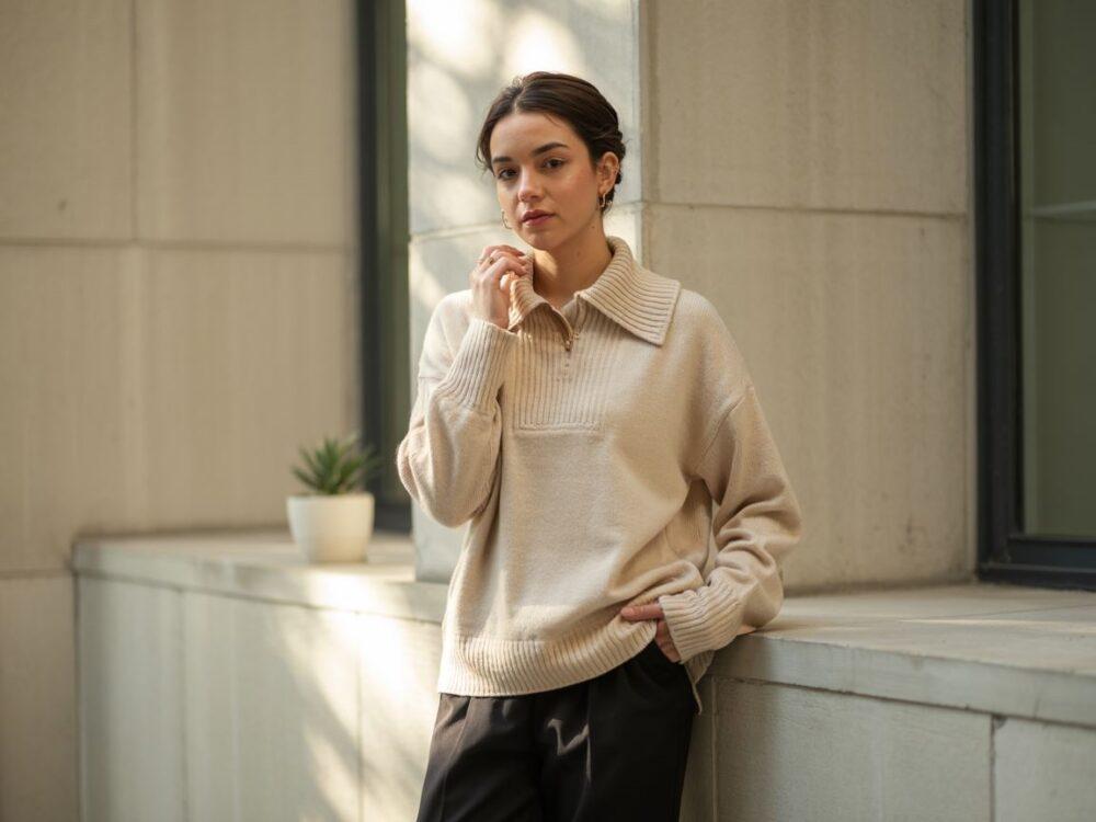 nowoczesny półgolf dla kobiet