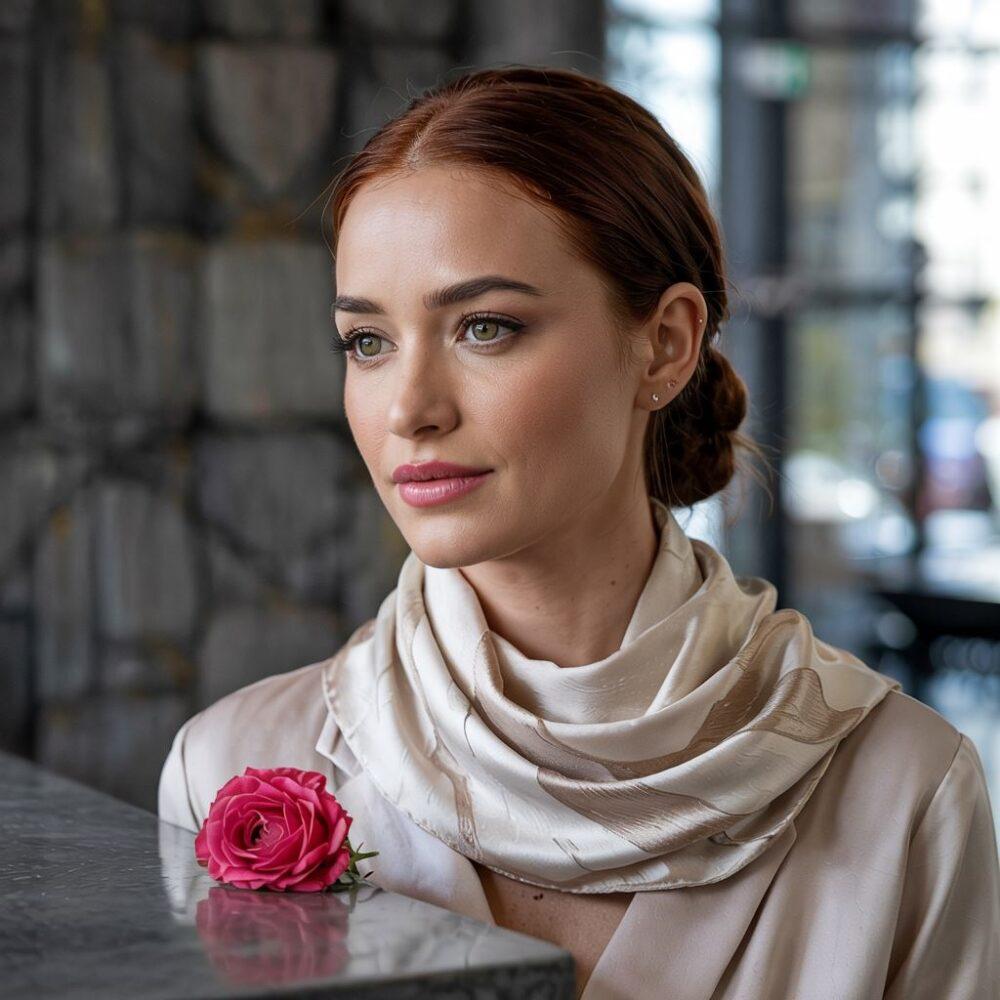 nowoczesny szalik dla kobiet