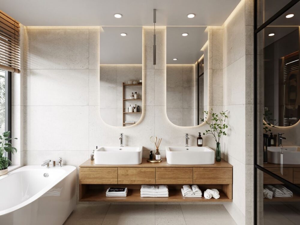 oświetlenie łazienkowe