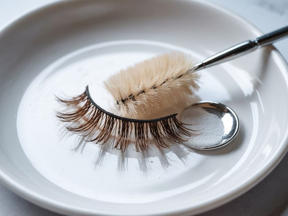 pielęgnacja sztucznych rzęs