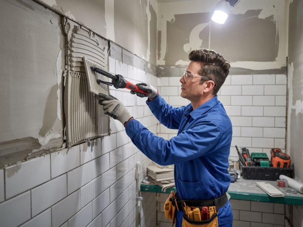 płytki ścienne w łazience