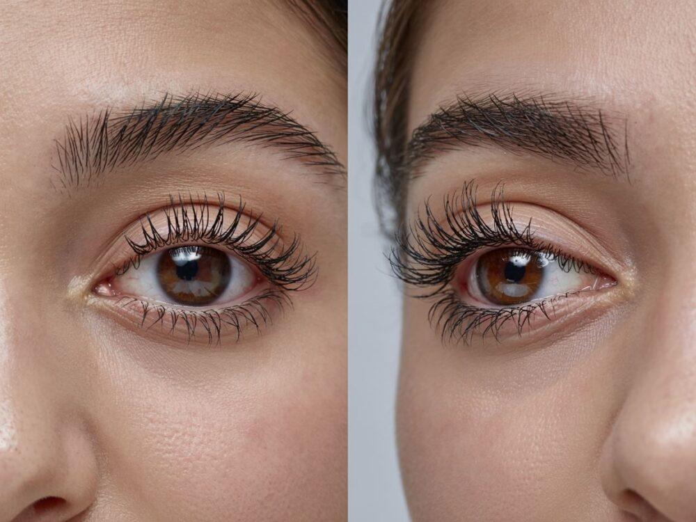 porównanie rzęs sztucznych i naturalnych