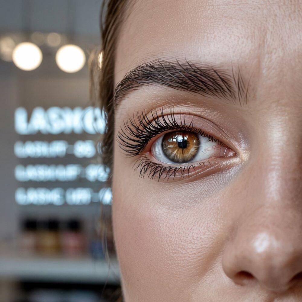 rzęsy po laminacji