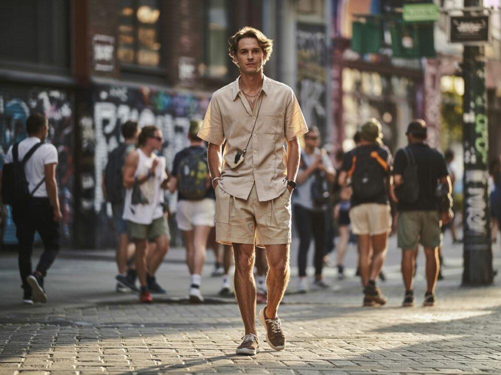 spodenki męskie miejskie