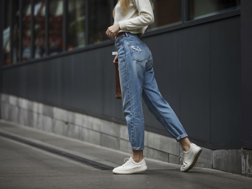 spodnie dżinsowe damskie