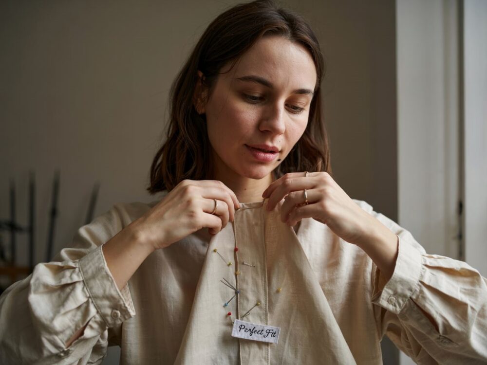 sposób na mniejszy dekolt