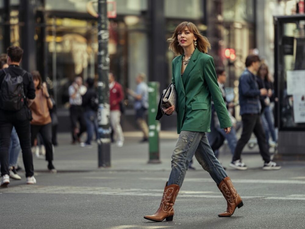 stylizacja z kowbojkami