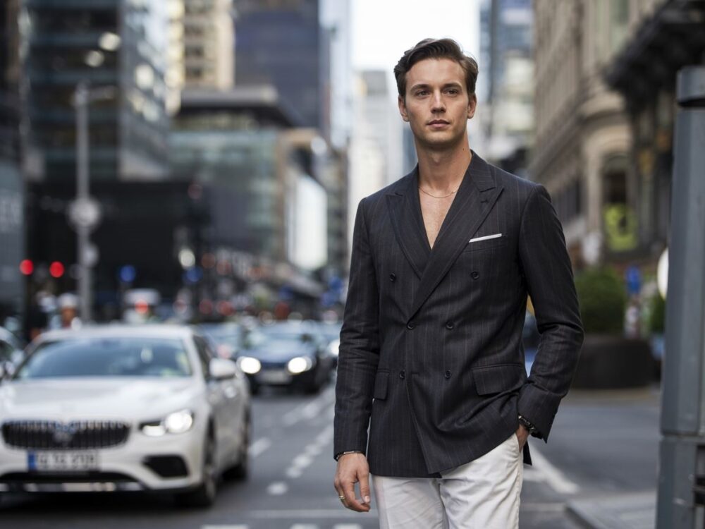 stylowa marynarka męska 2025