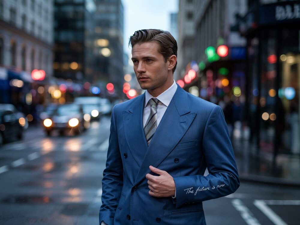 stylowy mężczyzna vintage