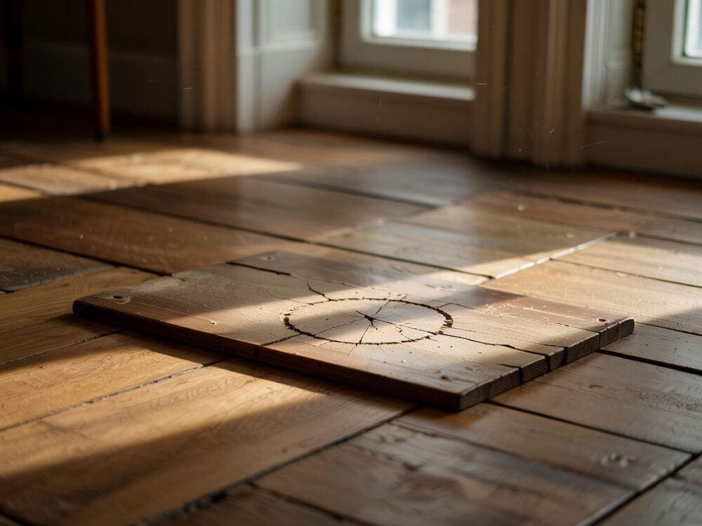 szczeliny między panelami