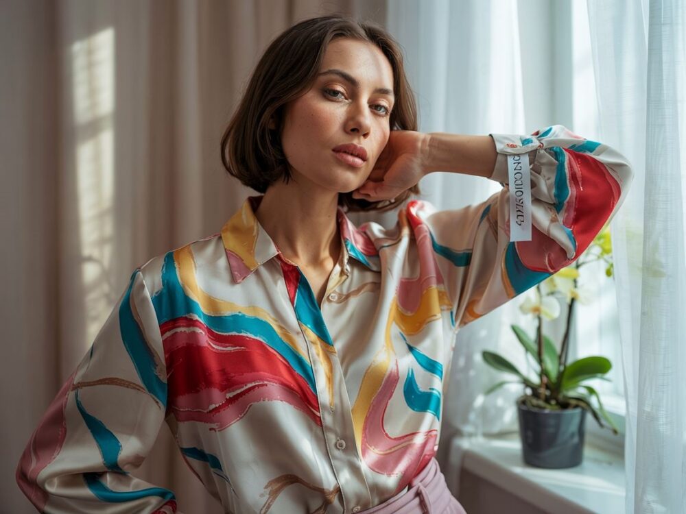 trendy stylizacja koszuli